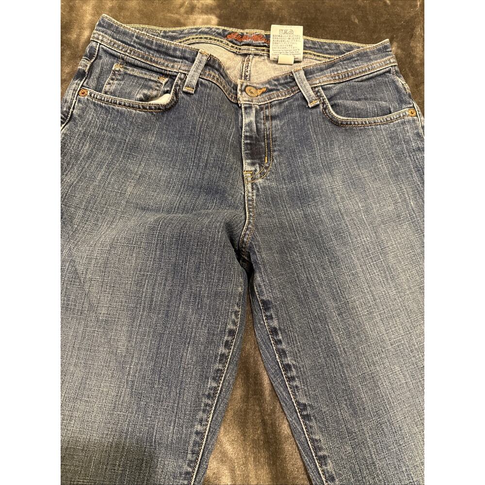Eddie Bauer Women's Shaped Fit Bootcut Jeans Denim Blue Medium Wash Size 6 - Picture 7 of 16